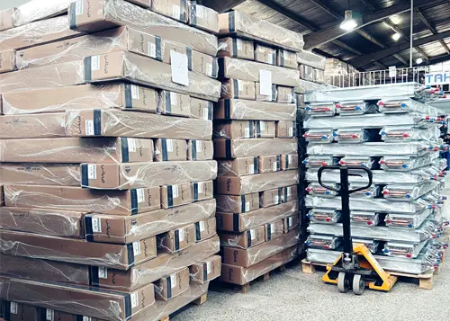 1200 عدد کویل های آبگرم دستگاه های داکت اسپیلت شرکت گلدیران