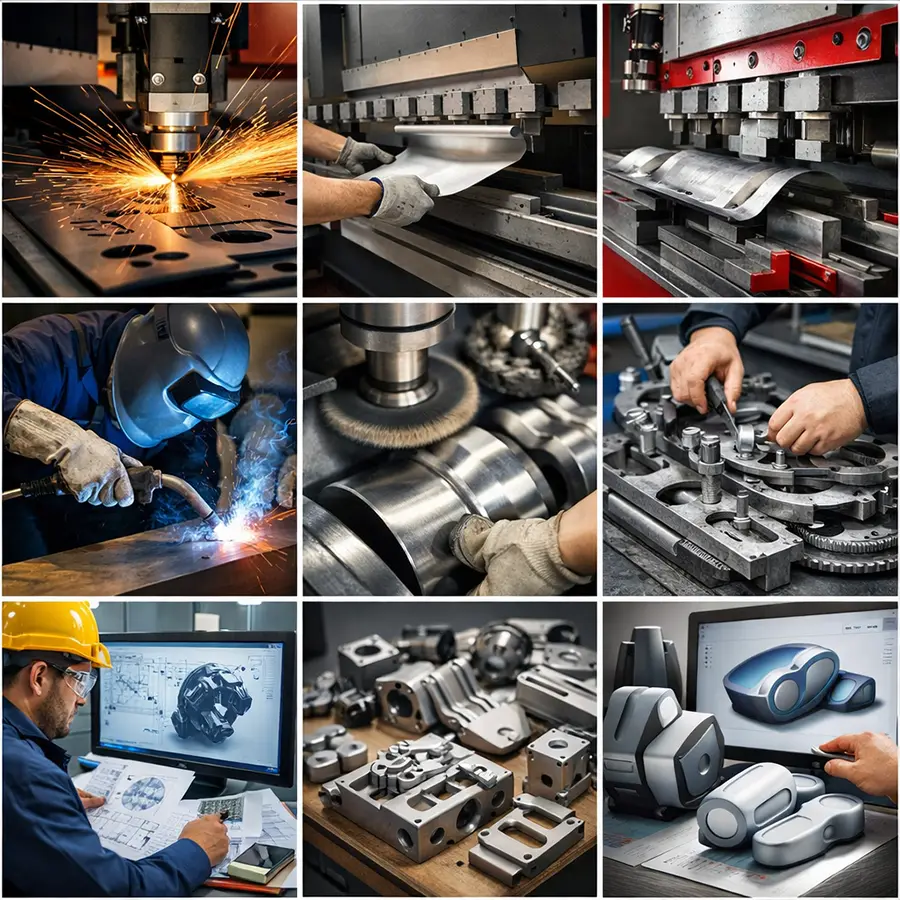 خدمات ورقکاری یا شیت متال