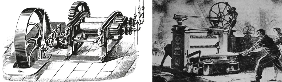 تاریخچه شیت متال